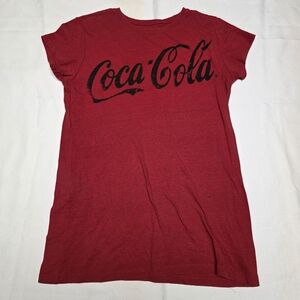 Coca-Cola Red T-Shirt Girls (11-13) L